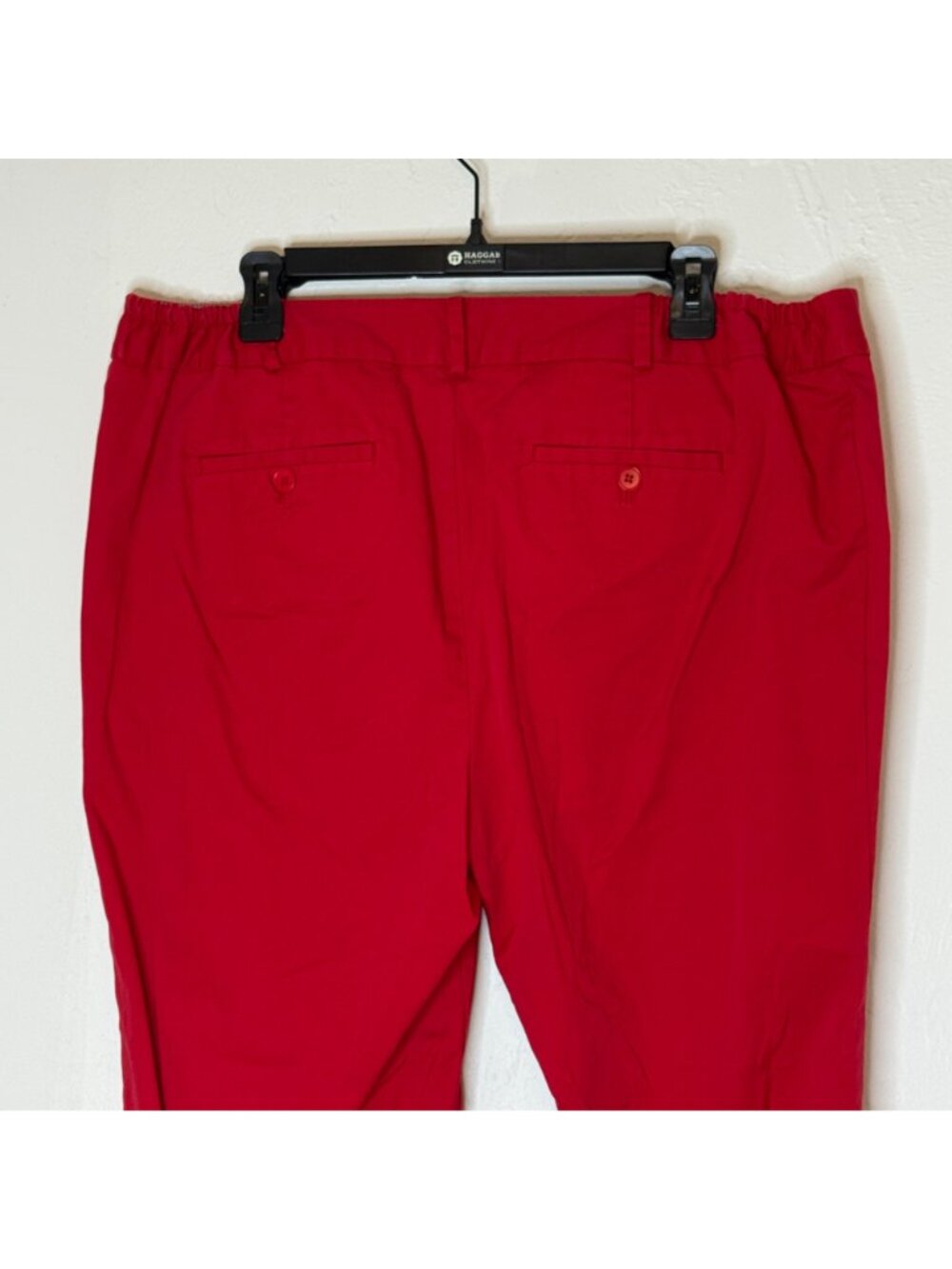 Talbots Woman Heritage Red Ankle Pant Trousers Size 16W - Picture 8 of 10